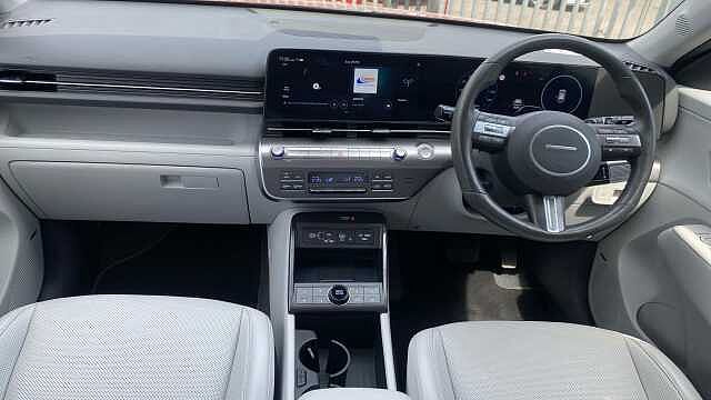Hyundai KONA 1.6 GDi Hybrid Ultimate 5dr DCT Hybrid Hatchback Red