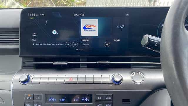 Hyundai KONA 1.6 GDi Hybrid Ultimate 5dr DCT Hybrid Hatchback Red