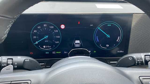 Hyundai KONA 1.6 GDi Hybrid Ultimate 5dr DCT Hybrid Hatchback Red