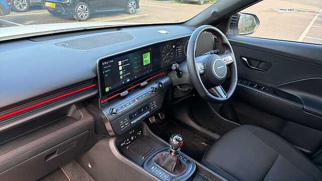 Hyundai KONA 1.6T 138 N Line 5dr Petrol Hatchback White