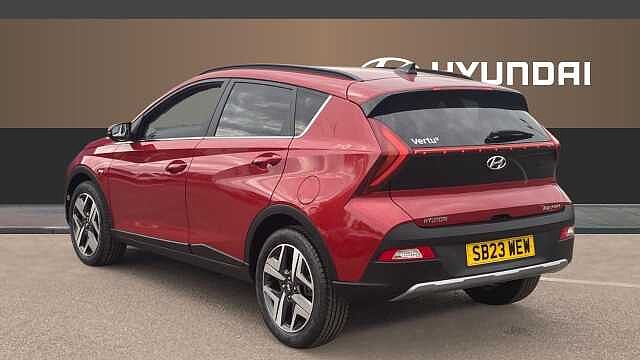 Hyundai BAYON 1.0 TGDi 48V MHEV Premium 5dr DCT Petrol Hatchback Red