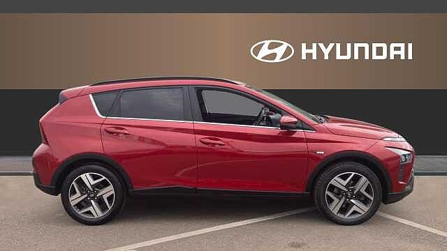 Hyundai BAYON 1.0 TGDi 48V MHEV Premium 5dr DCT Petrol Hatchback Red
