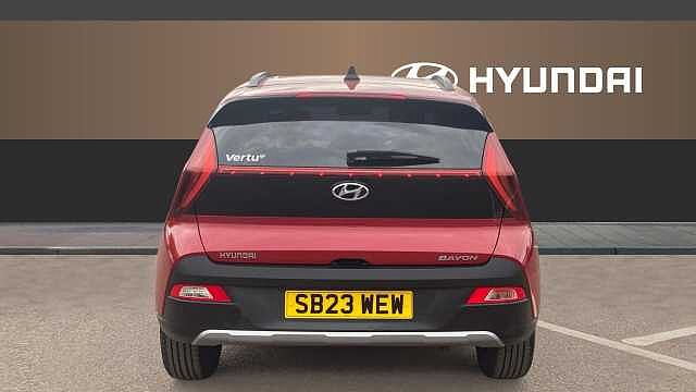 Hyundai BAYON 1.0 TGDi 48V MHEV Premium 5dr DCT Petrol Hatchback Red