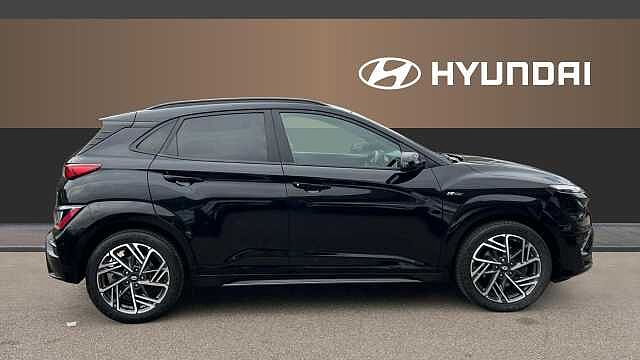 Hyundai KONA 1.0 TGDi 48V MHEV N Line 5dr Petrol Hatchback Black