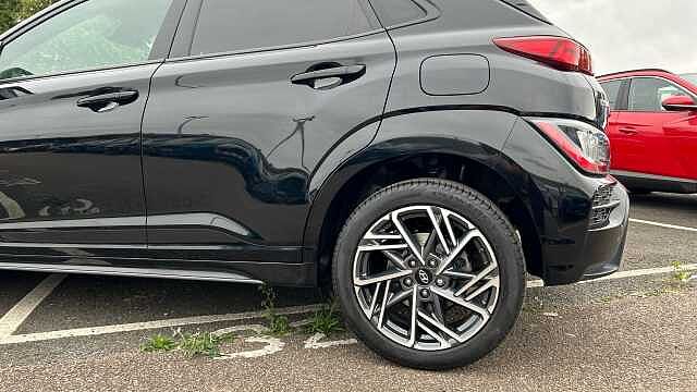 Hyundai KONA 1.0 TGDi 48V MHEV N Line 5dr Petrol Hatchback Black