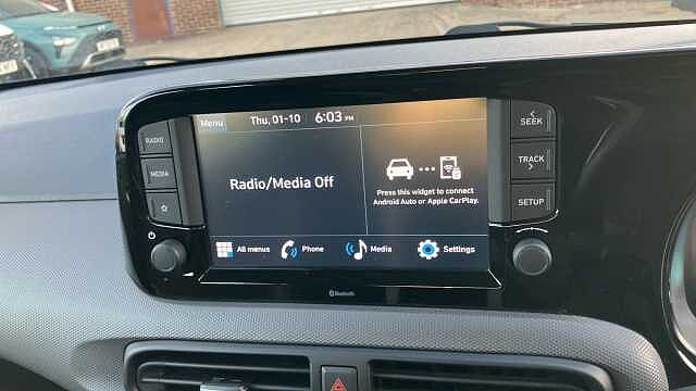 Hyundai I10 1.0 Advance 5dr Auto Petrol Hatchback Black