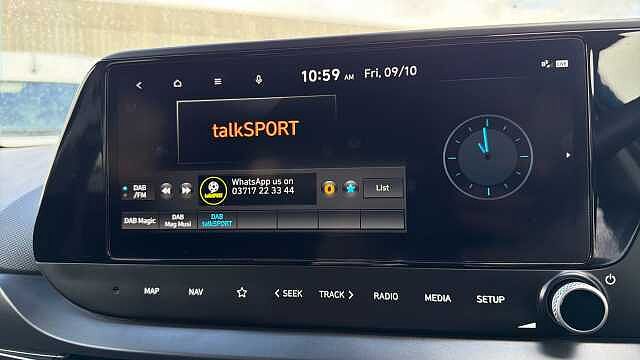 Hyundai BAYON 1.0 TGDi 48V MHEV Ultimate 5dr DCT Petrol Hatchback Turquoise