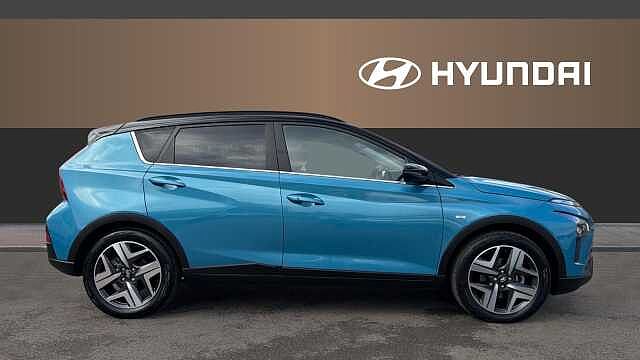 Hyundai BAYON 1.0 TGDi 48V MHEV Ultimate 5dr DCT Petrol Hatchback Turquoise