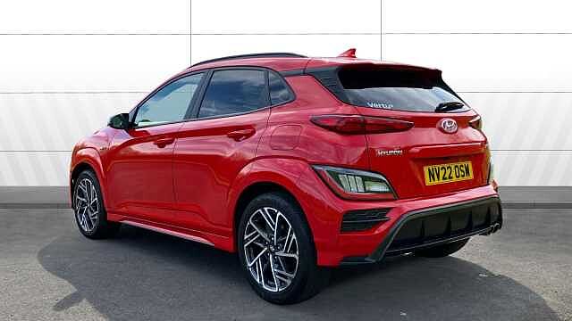 Hyundai KONA 1.0 TGDi 48V MHEV N Line 5dr Petrol Hatchback Red