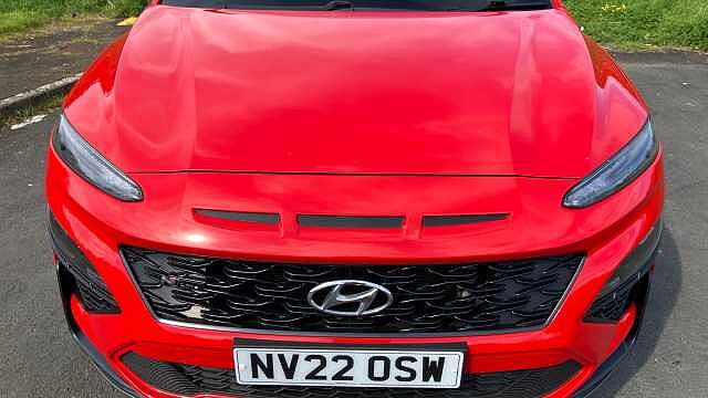 Hyundai KONA 1.0 TGDi 48V MHEV N Line 5dr Petrol Hatchback Red