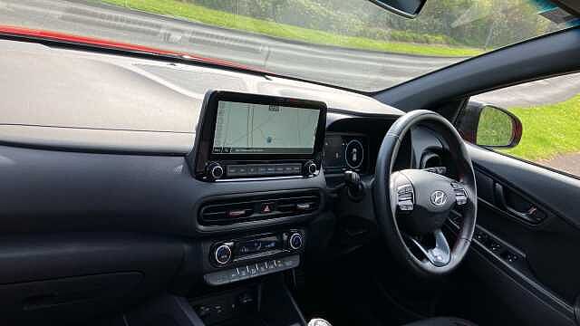 Hyundai KONA 1.0 TGDi 48V MHEV N Line 5dr Petrol Hatchback Red