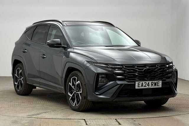 Hyundai TUCSON 1.6T Plug-in Hybrid N Line 5dr Auto Estate Silver