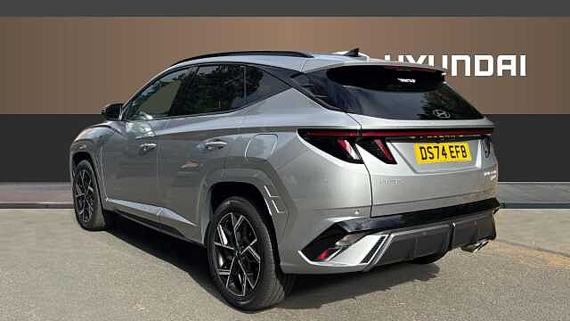Hyundai TUCSON 1.6T Hybrid N Line 5dr Auto Hybrid Estate Silver