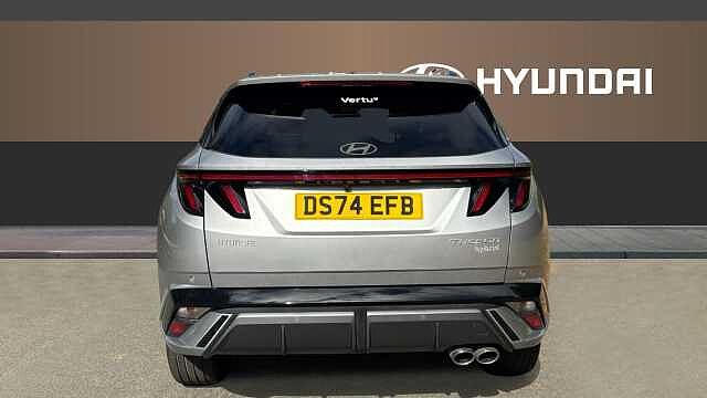 Hyundai TUCSON 1.6T Hybrid N Line 5dr Auto Hybrid Estate Silver