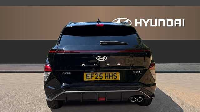 Hyundai KONA 1.6 Hybrid 129 N Line 5dr DCT Hybrid Hatchback Black