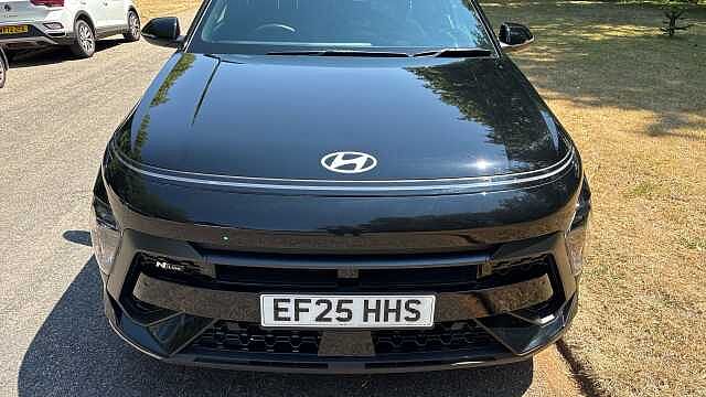 Hyundai KONA 1.6 Hybrid 129 N Line 5dr DCT Hybrid Hatchback Black