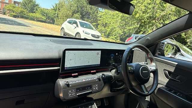 Hyundai KONA 1.6 Hybrid 129 N Line 5dr DCT Hybrid Hatchback Black