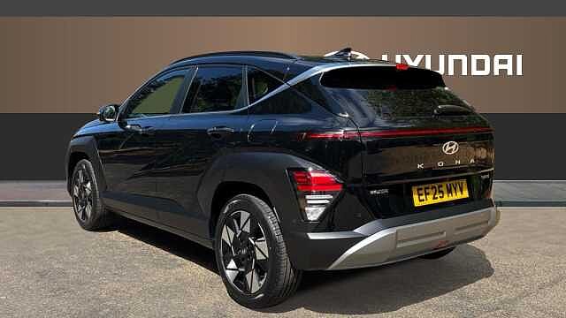 Hyundai KONA 1.6 Hybrid 129 Ultimate 5dr DCT Hybrid Hatchback Black