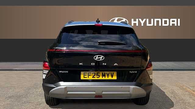 Hyundai KONA 1.6 Hybrid 129 Ultimate 5dr DCT Hybrid Hatchback Black