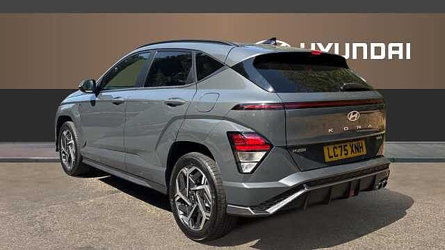 Hyundai KONA 1.6 Hybrid 129 N Line 5dr DCT Hybrid Hatchback Grey