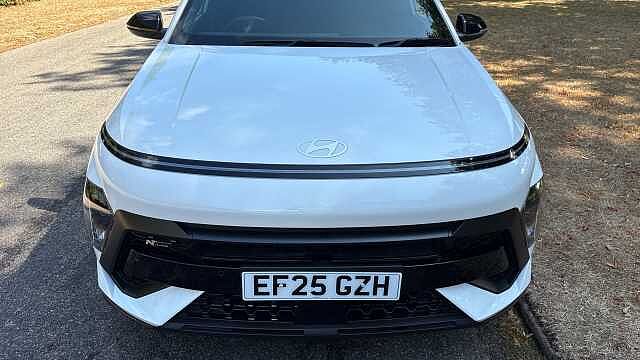 Hyundai KONA 1.6 Hybrid 129 N Line 5dr DCT Hybrid Hatchback White