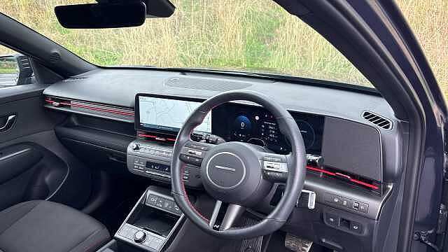 Hyundai KONA 1.6 Hybrid 129 N Line 5dr DCT Hybrid Hatchback Blue