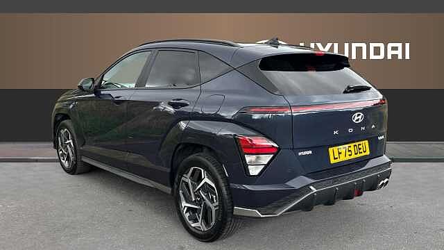 Hyundai KONA 1.6 Hybrid 129 N Line 5dr DCT Hybrid Hatchback Blue