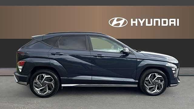 Hyundai KONA 1.6 Hybrid 129 N Line 5dr DCT Hybrid Hatchback Blue