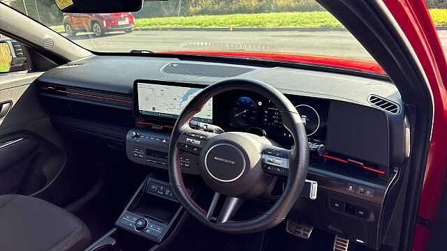 Hyundai KONA 160kW N Line 65kWh 5dr Auto Electric Hatchback Red