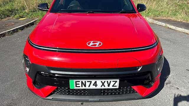 Hyundai KONA 160kW N Line 65kWh 5dr Auto Electric Hatchback Red