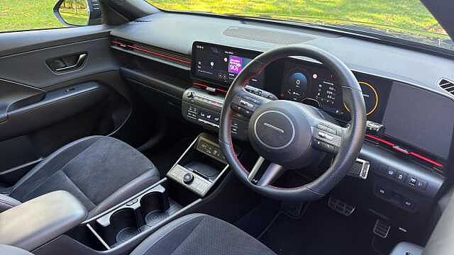 Hyundai KONA 1.6 Hybrid 138 N Line S 5dr DCT Hybrid Hatchback Blue