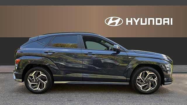 Hyundai KONA 1.6 Hybrid 138 N Line S 5dr DCT Hybrid Hatchback Blue
