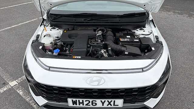 Hyundai BAYON 1.0 TGDi [90] Tech Line 5dr DCT Petrol Hatchback Solid - Atlas White