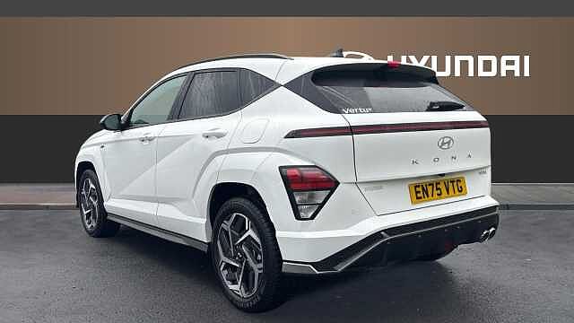 Hyundai KONA 1.6 Hybrid 138 N Line S 5dr DCT Hybrid Hatchback White