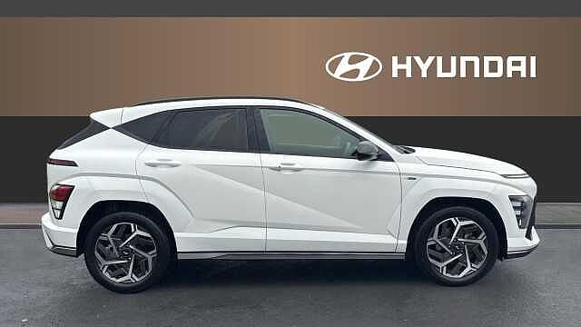 Hyundai KONA 1.6 Hybrid 138 N Line S 5dr DCT Hybrid Hatchback White