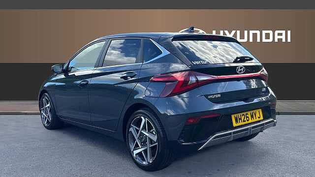 Hyundai I20 1.0T GDi 90 Tech Line 5dr DCT Petrol Hatchback Aurora Grey - Pearl