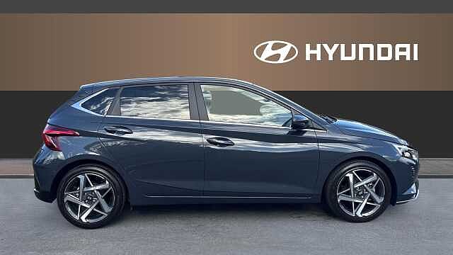 Hyundai I20 1.0T GDi 90 Tech Line 5dr DCT Petrol Hatchback Aurora Grey - Pearl