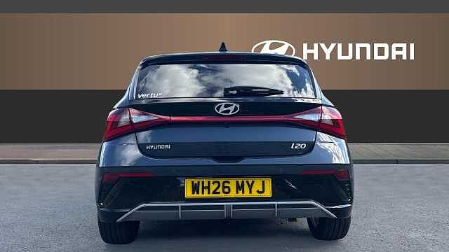 Hyundai I20 1.0T GDi 90 Tech Line 5dr DCT Petrol Hatchback Aurora Grey - Pearl