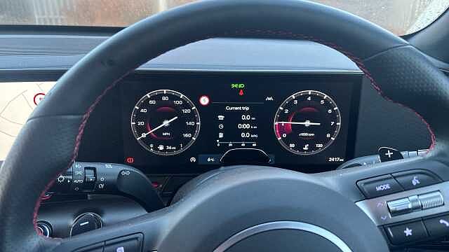 Hyundai KONA 1.6T 138 N Line S 5dr DCT Petrol Hatchback Metallic - Ultimate Red