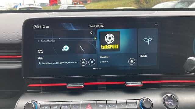 Hyundai KONA 1.6 GDi Hybrid N Line 5dr DCT Hybrid Hatchback White