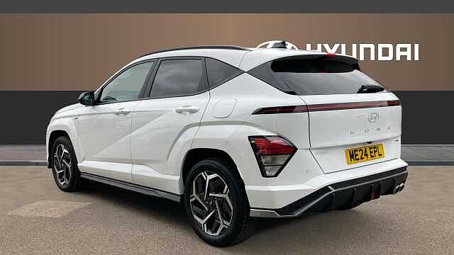 Hyundai KONA 1.6 GDi Hybrid N Line 5dr DCT Hybrid Hatchback White