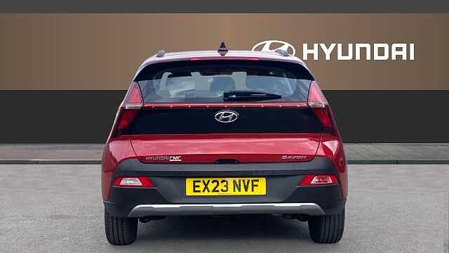 Hyundai BAYON 1.0 TGDi 48V MHEV SE Connect 5dr DCT Petrol Hatchback Red