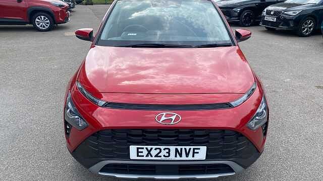 Hyundai BAYON 1.0 TGDi 48V MHEV SE Connect 5dr DCT Petrol Hatchback Red