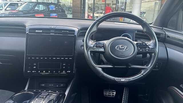 Hyundai TUCSON 1.6 TGDi Hybrid 230 N Line S 5dr 2WD Auto Hybrid Estate Black