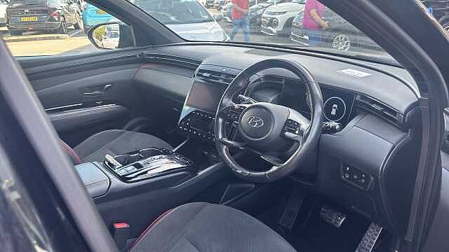 Hyundai TUCSON 1.6 TGDi Hybrid 230 N Line S 5dr 2WD Auto Hybrid Estate Black