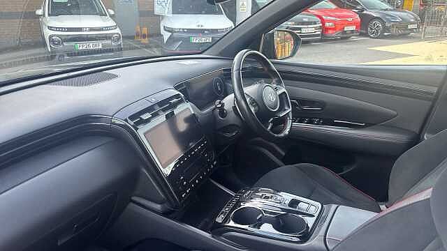 Hyundai TUCSON 1.6 TGDi Hybrid 230 N Line S 5dr 2WD Auto Hybrid Estate Black