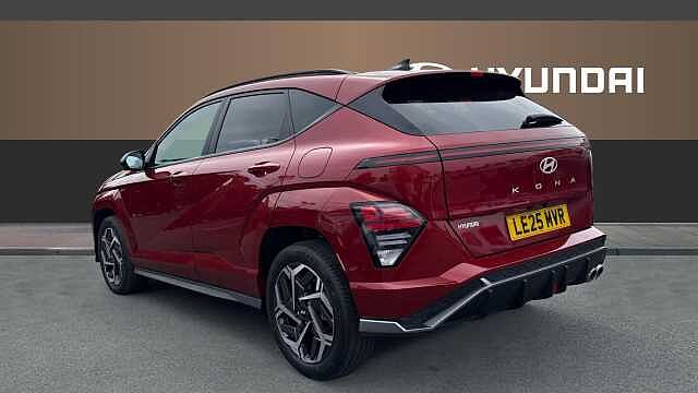 Hyundai KONA 1.6T 138 N Line S 5dr Petrol Hatchback Red