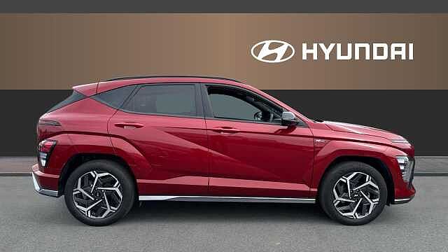 Hyundai KONA 1.6T 138 N Line S 5dr Petrol Hatchback Red