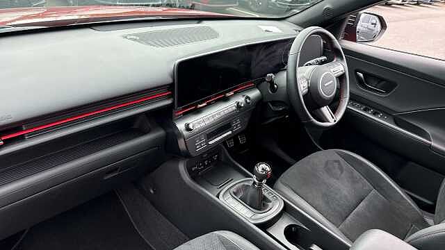 Hyundai KONA 1.6T 138 N Line S 5dr Petrol Hatchback Red