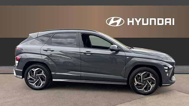 Hyundai KONA 1.6T 138 N Line 5dr Petrol Hatchback Grey